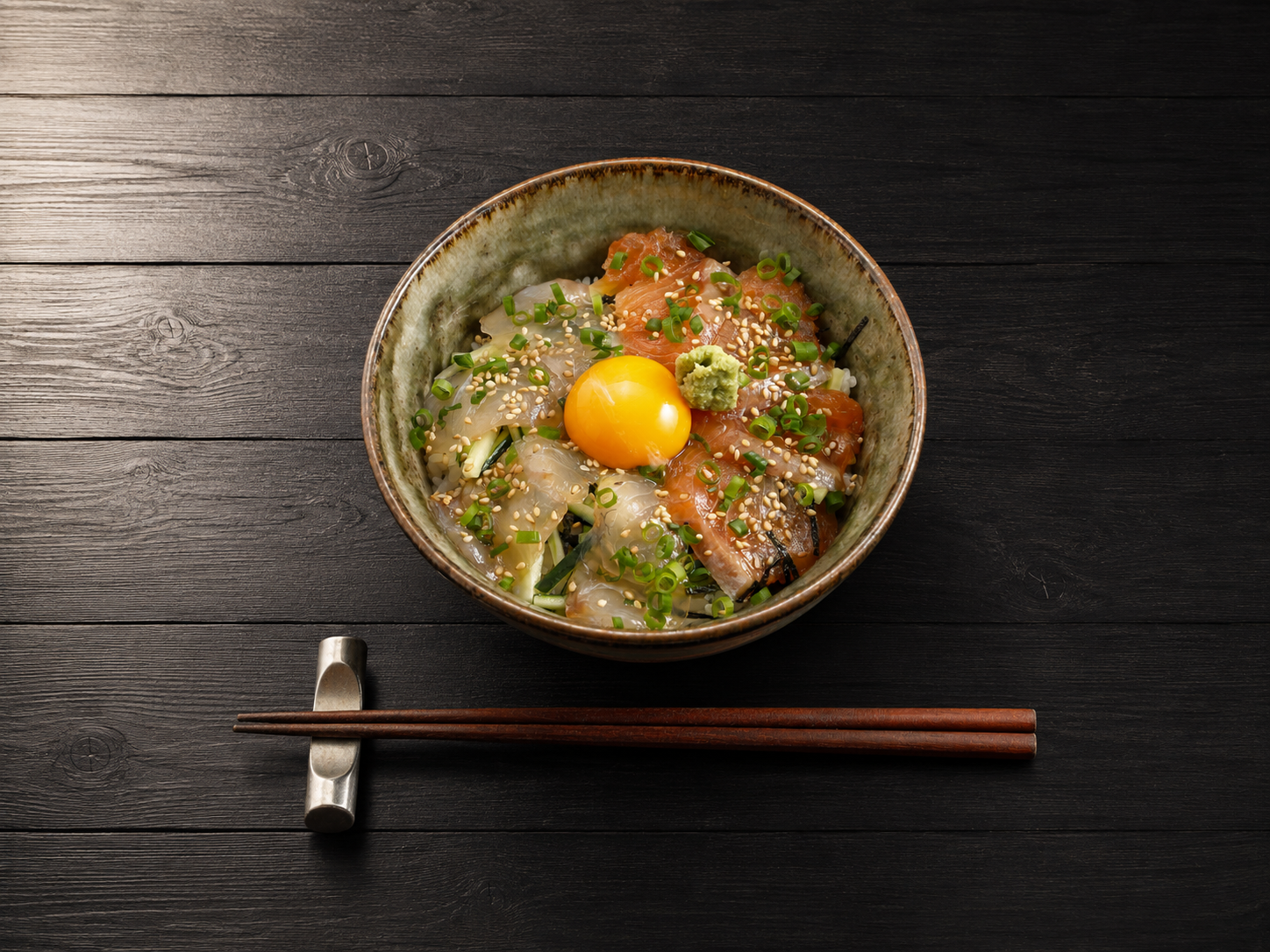 児雷也のヒラメのヅケ丼
